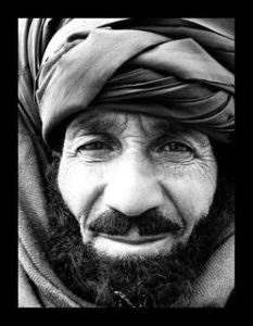 Afghan Portrait by Neville Bridgeford