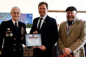 Danish Ambassador Lars Get Lose receives NCAG Lifetime Membership 